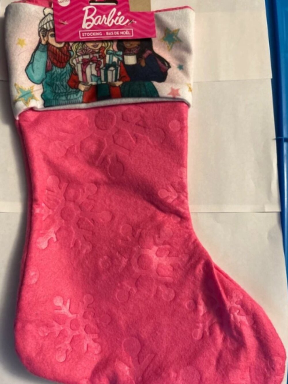 Barbie Licensed Character Felt Christmas Stockings 18-in. NEW